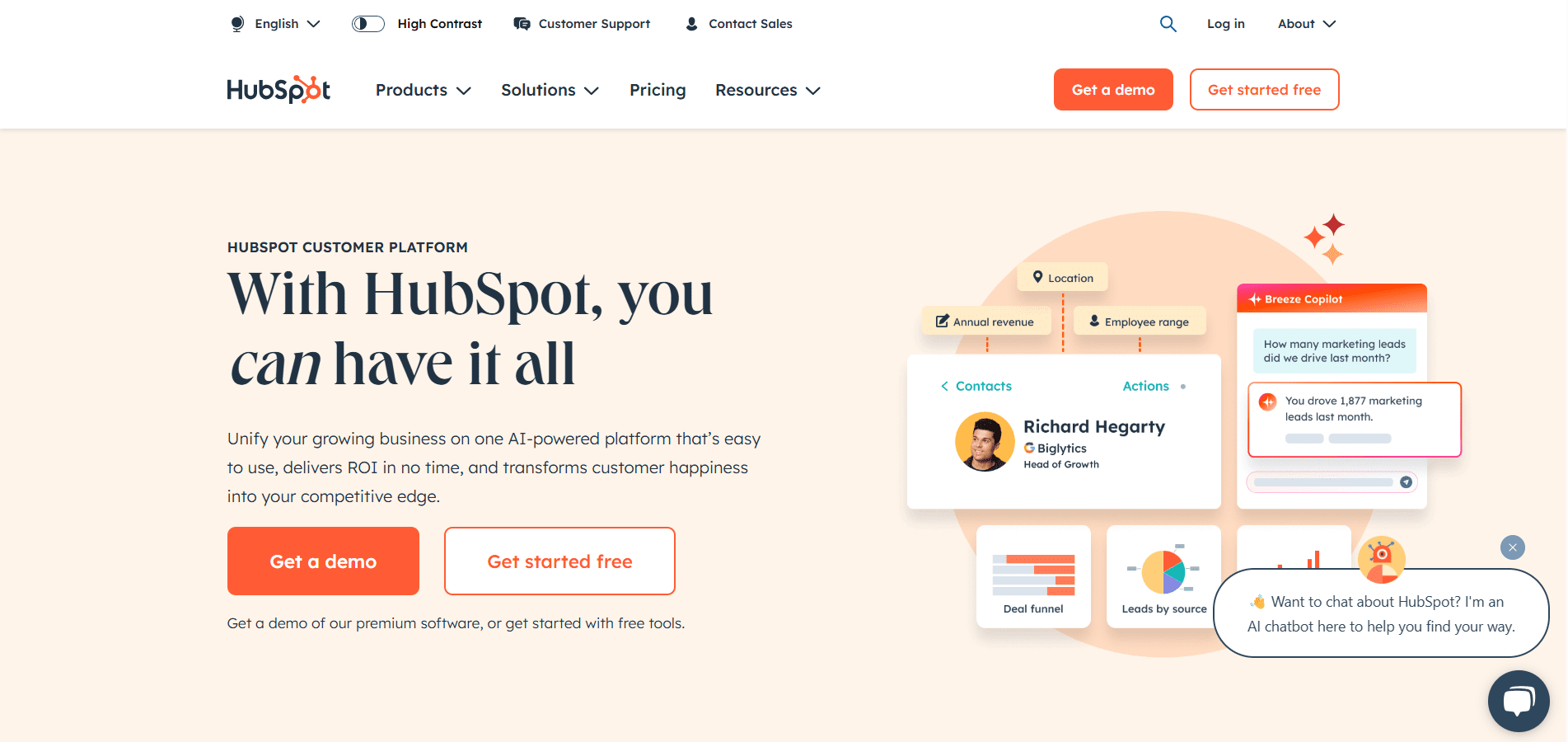 Hubspot - SEO With AI