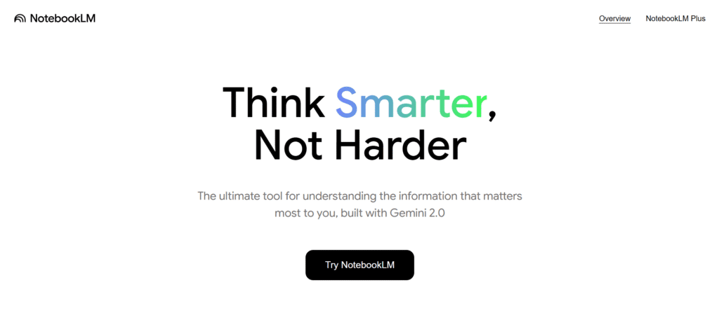 NotebookLM - SEOWithAI.in
